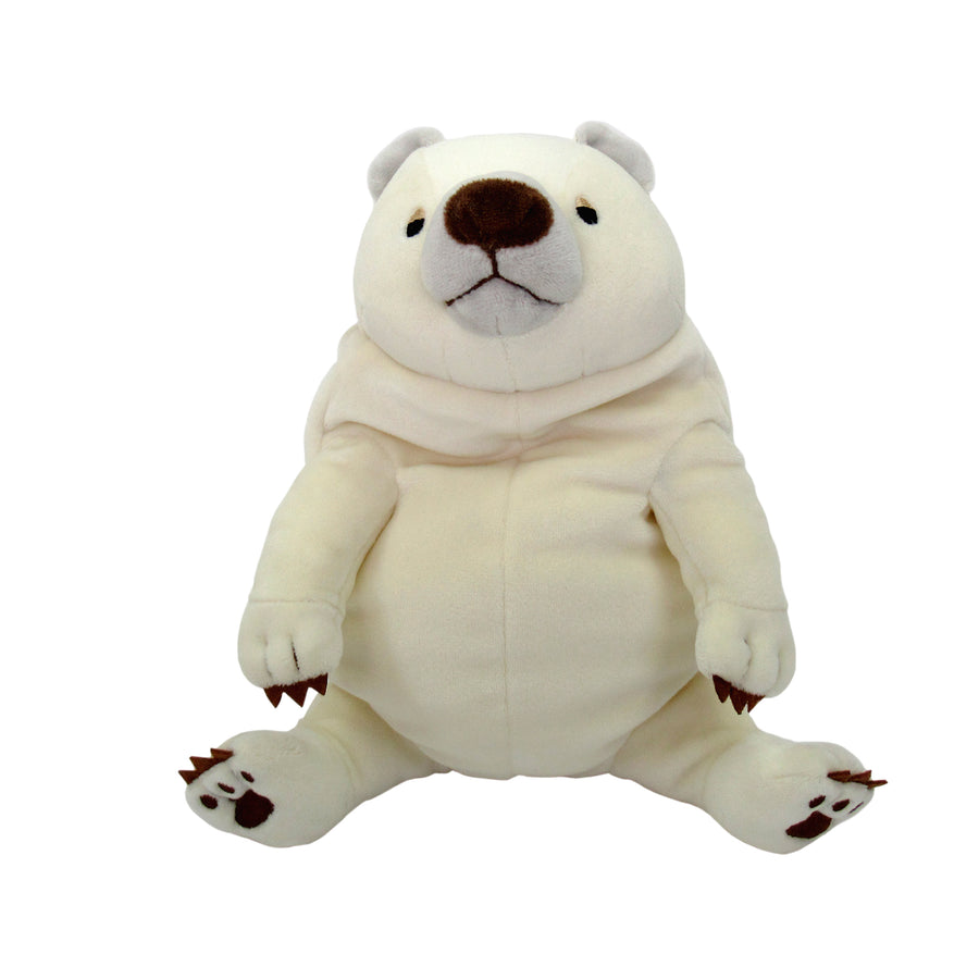 Medium White Mochi Bear (25 cm)