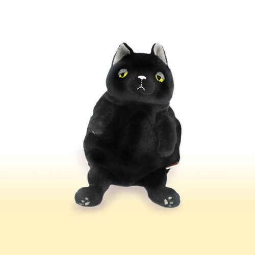 Small Mochi Black Cat (19 cm)