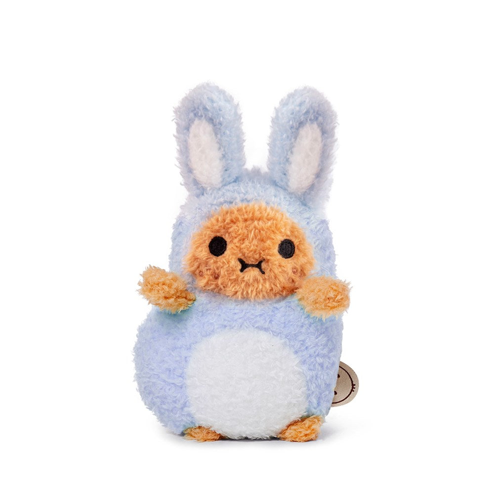 Blue Bunny Ricespud Mini Sitting Plush (15cm)