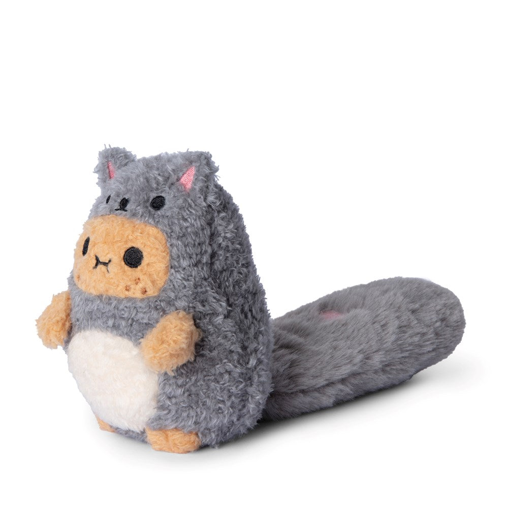 Grey squirrel Ricespud Mini Sitting Plush (13cm)