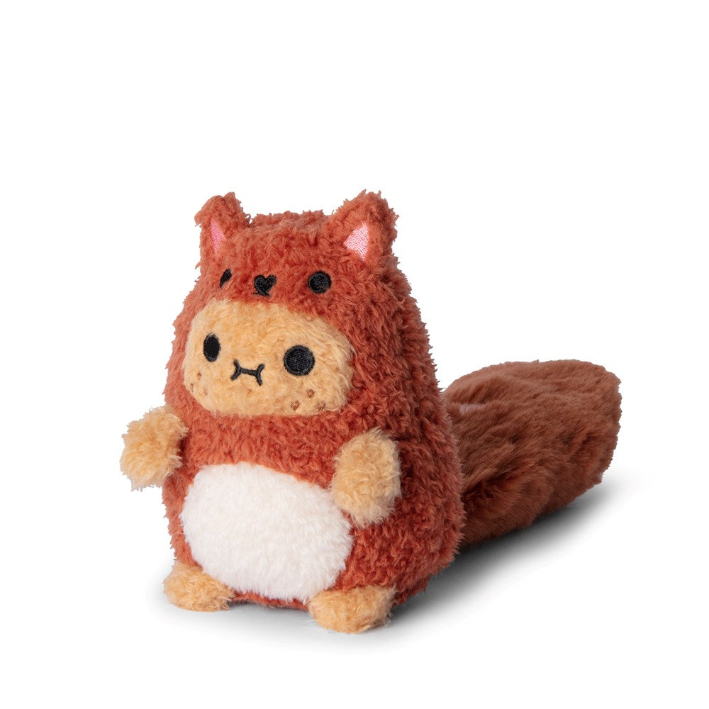 Red squirrel Ricespud Mini Sitting Plush (13cm)