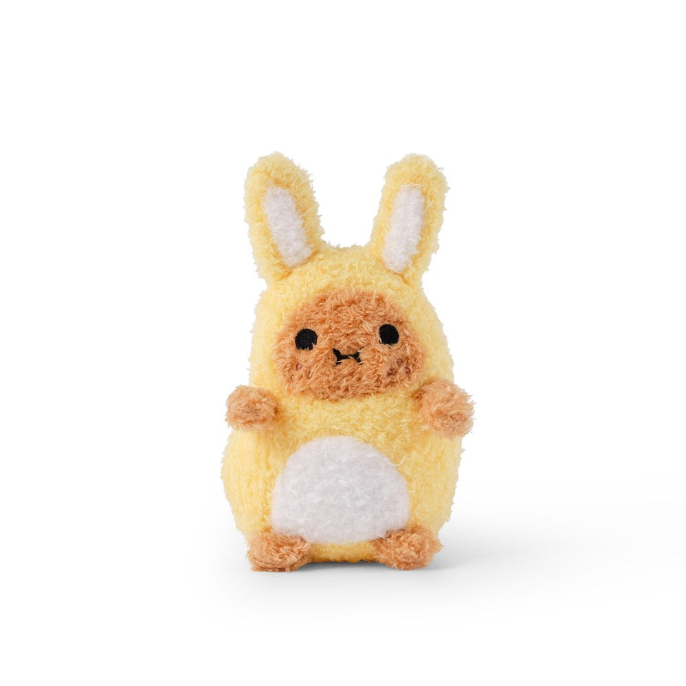 Yellow Bunny Ricespud Mini Sitting Plush (15cm)
