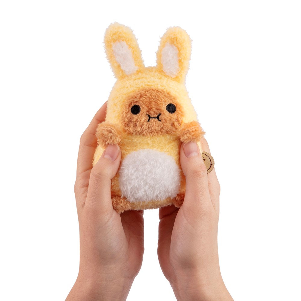 Yellow Bunny Ricespud Mini Sitting Plush (15cm)