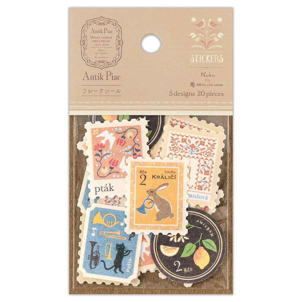 Neutral Colours Stamp Sticker Flakes