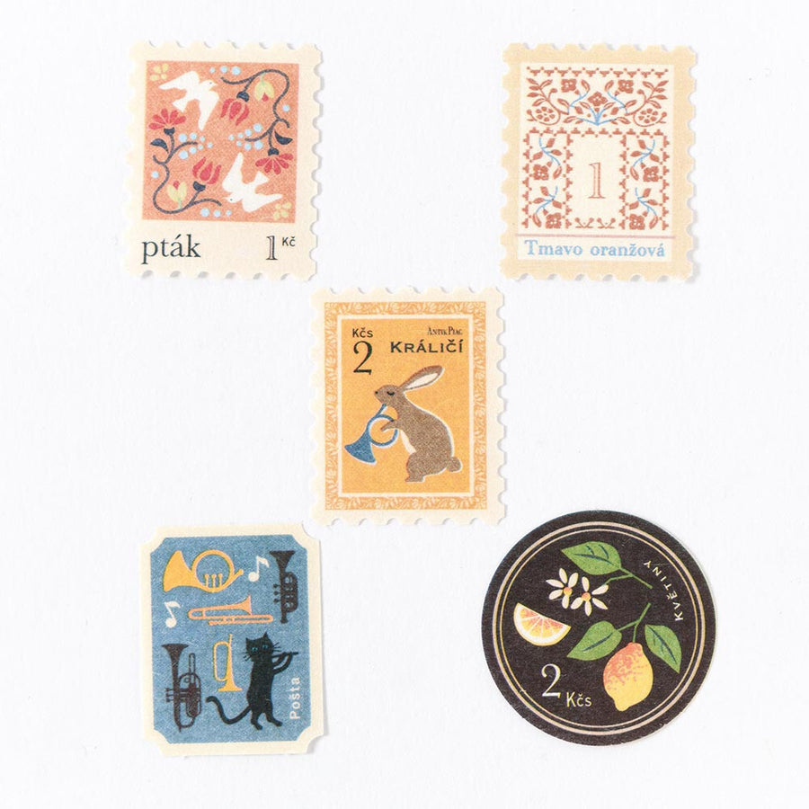 Neutral Colours Stamp Sticker Flakes