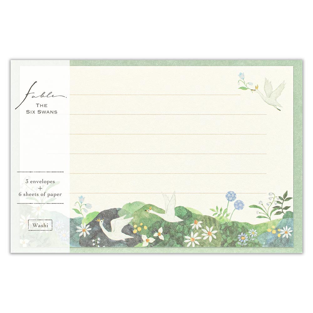 Six Swans Letter Set