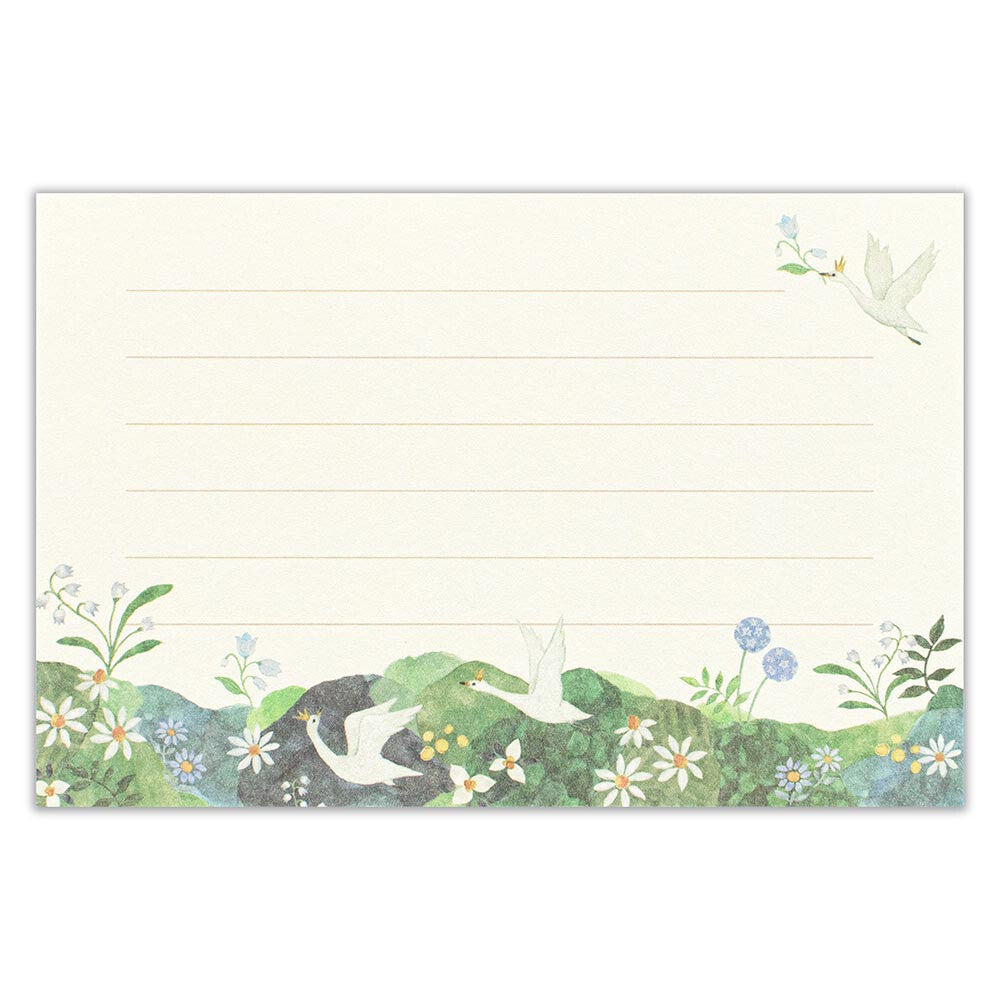 Six Swans Letter Set
