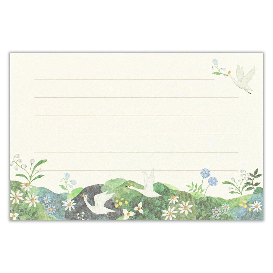 Six Swans Letter Set
