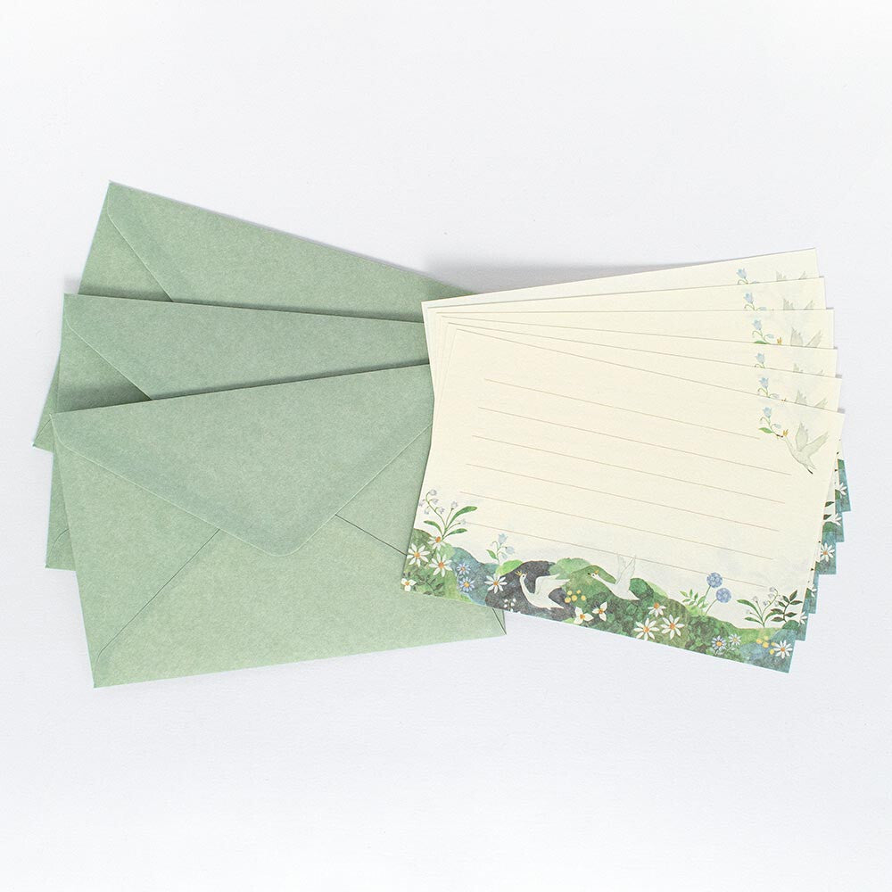Six Swans Letter Set