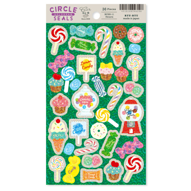 Holographic Sweets Stickers