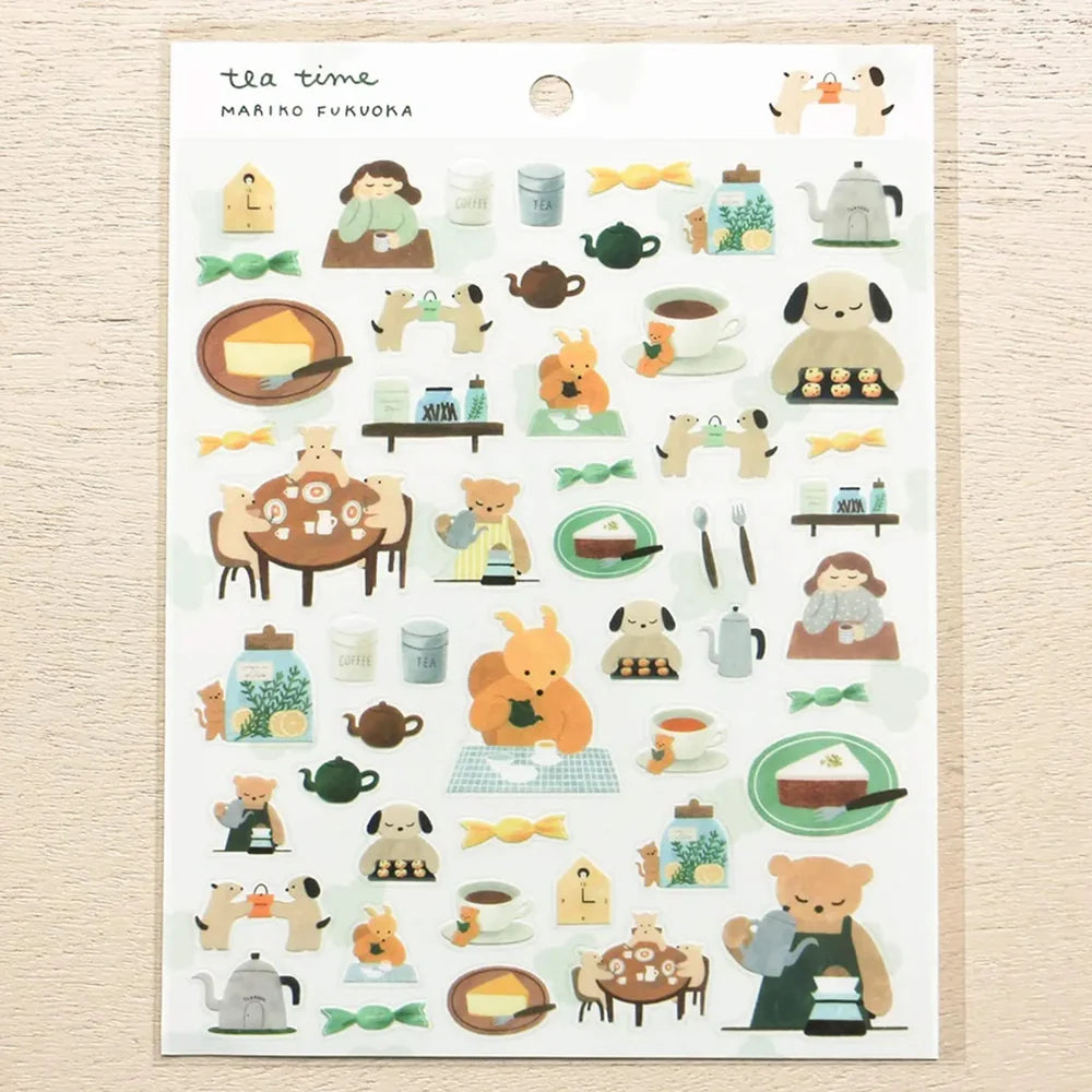 Tea Time Stickers