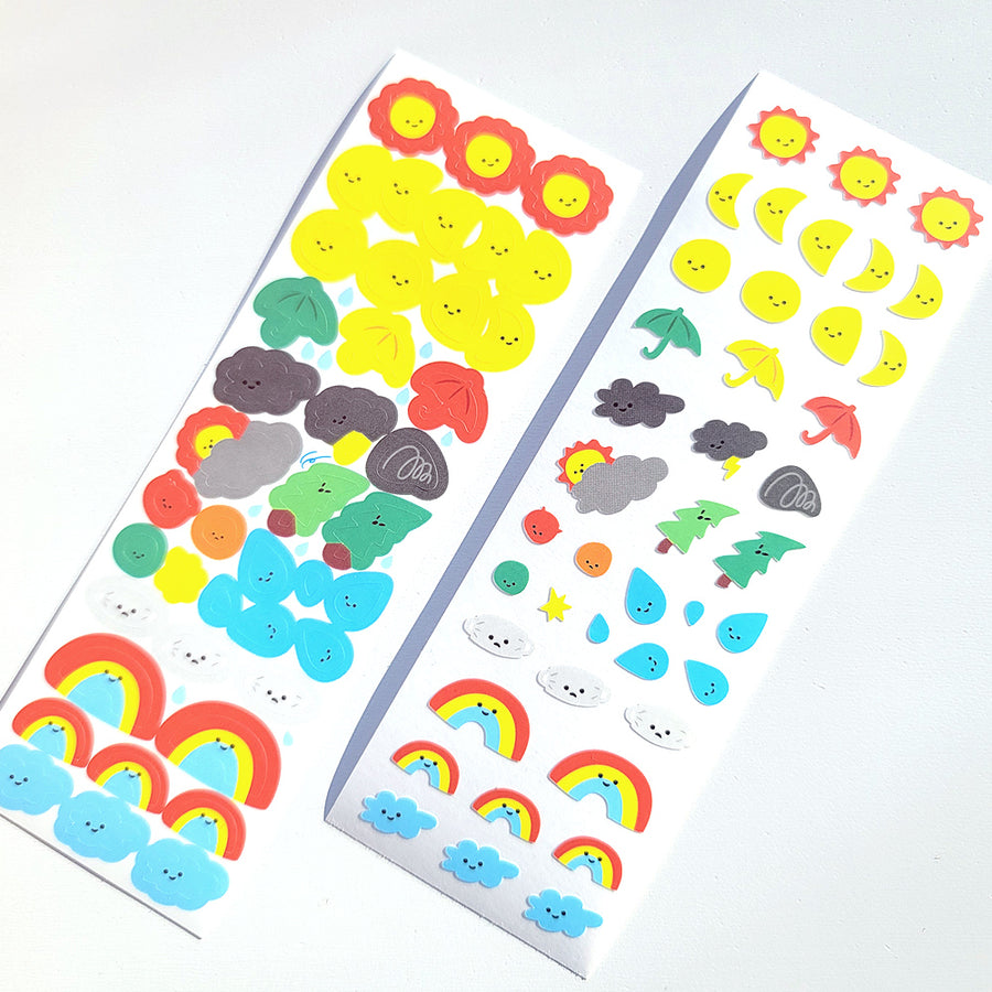 Cute Weather Stickers