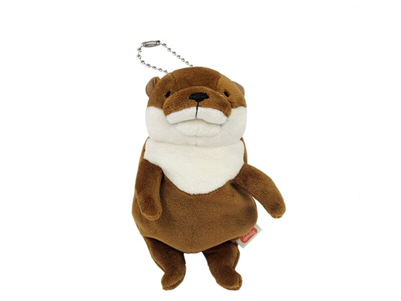 Mini Brown Mochi Otter (13 cm) · Disco Waffle