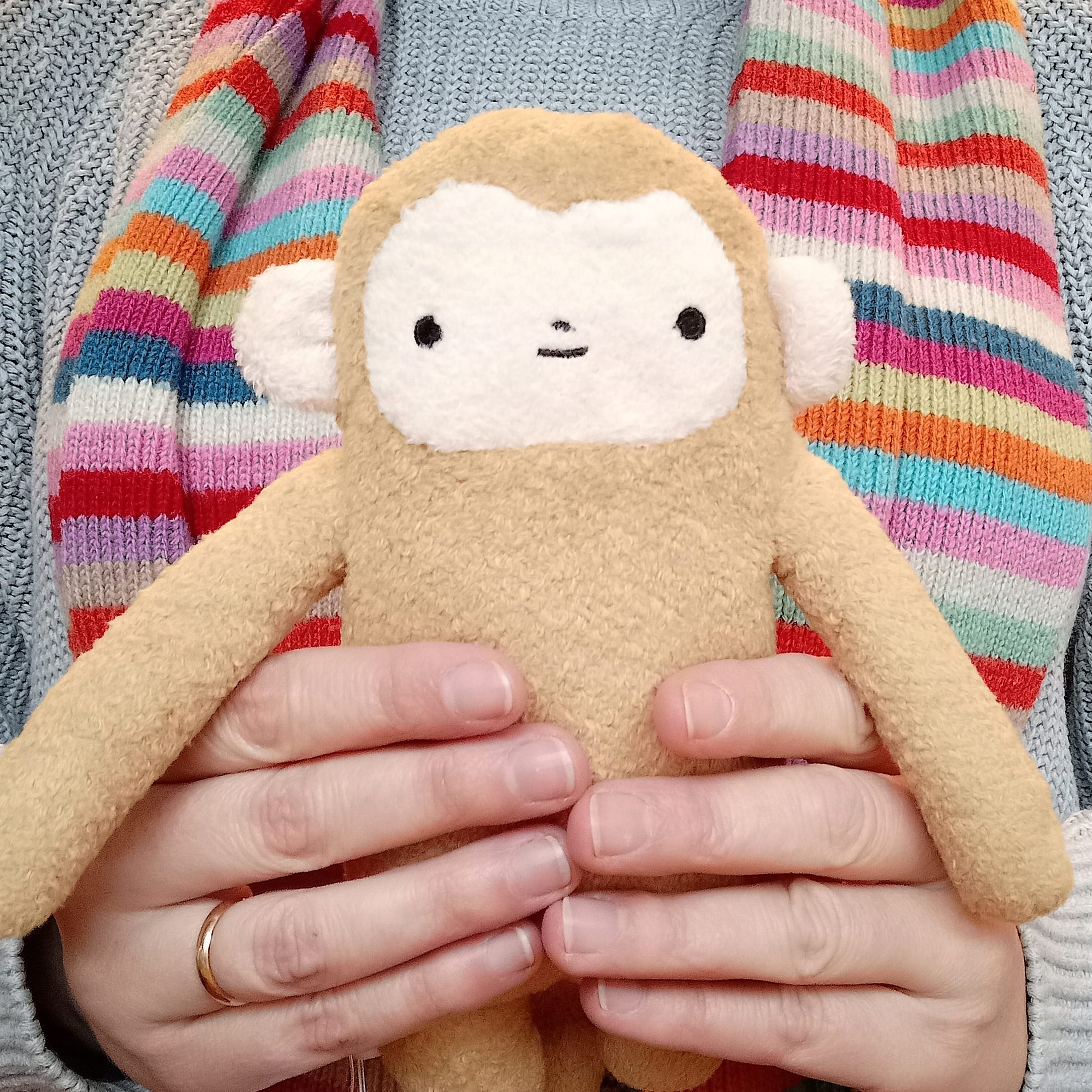 Fumofumo San Monkey (20cm) · Disco Waffle