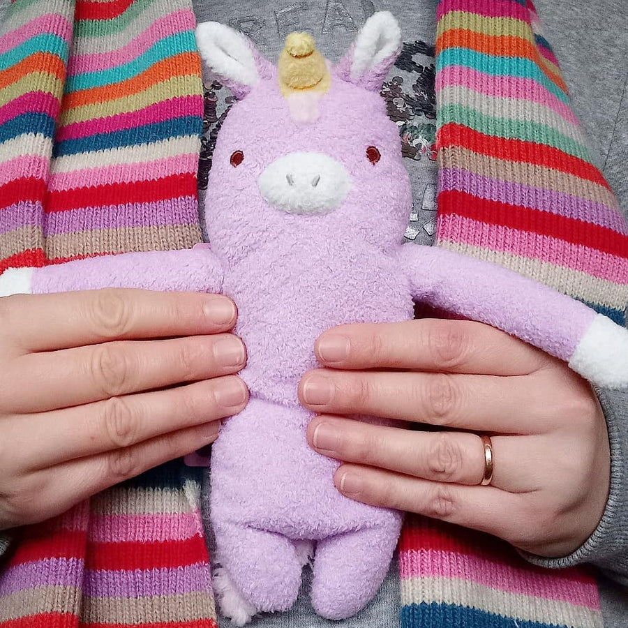 Fumofumo San Purple Unicorn (20cm)