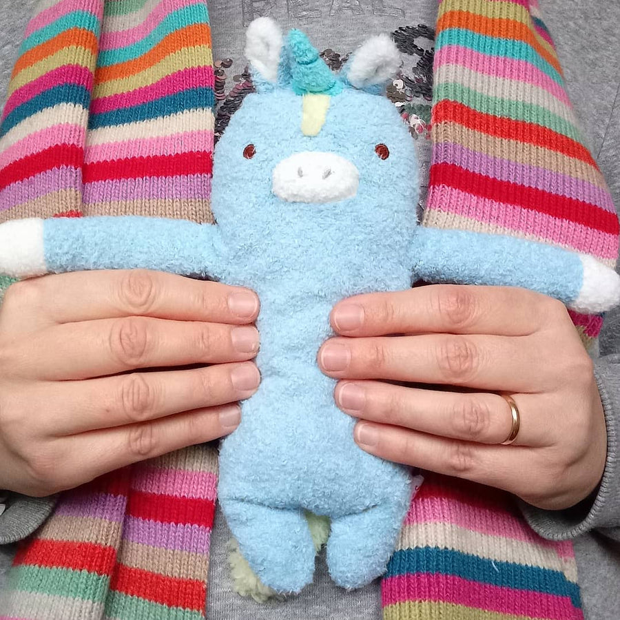 Fumofumo San Blue Unicorn (20cm)