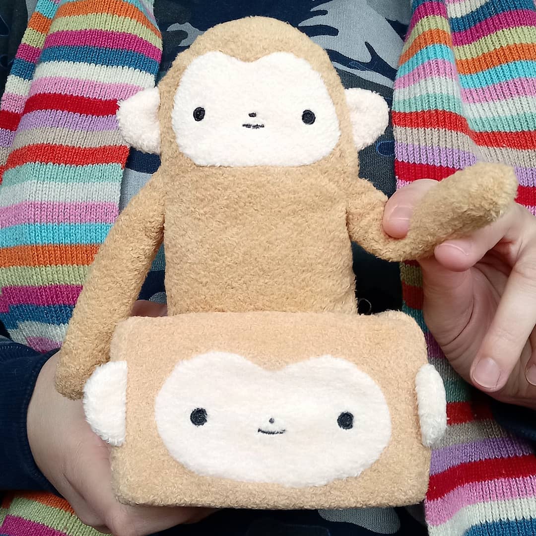 Fumofumo San Monkey  (20cm)