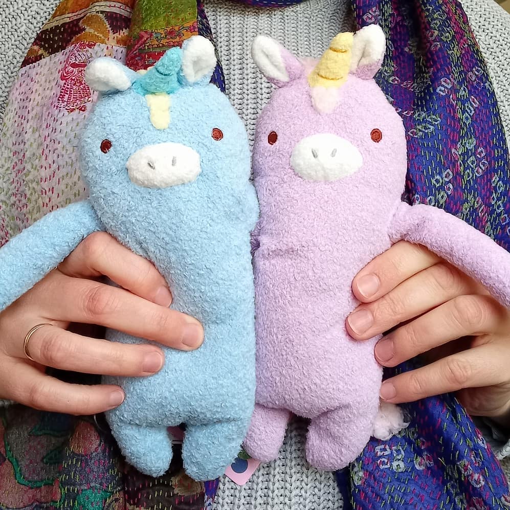 Fumofumo San Purple Unicorn (20cm)