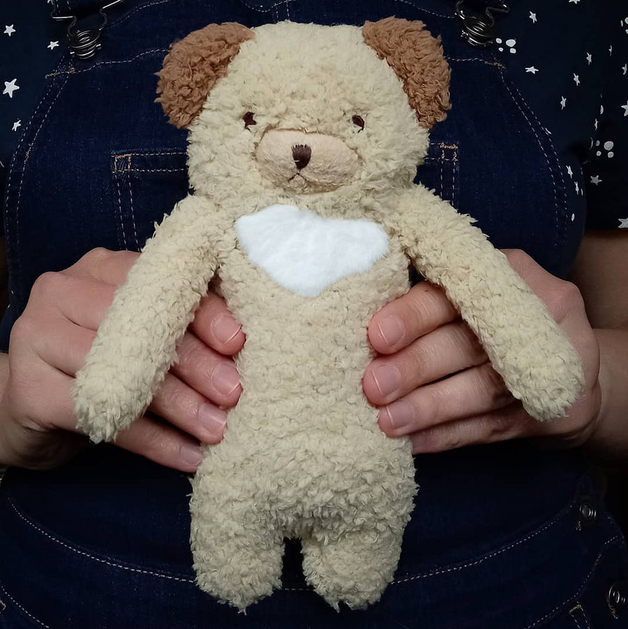 Fumofumo San Fluffy Light Brown Bear (21cm)