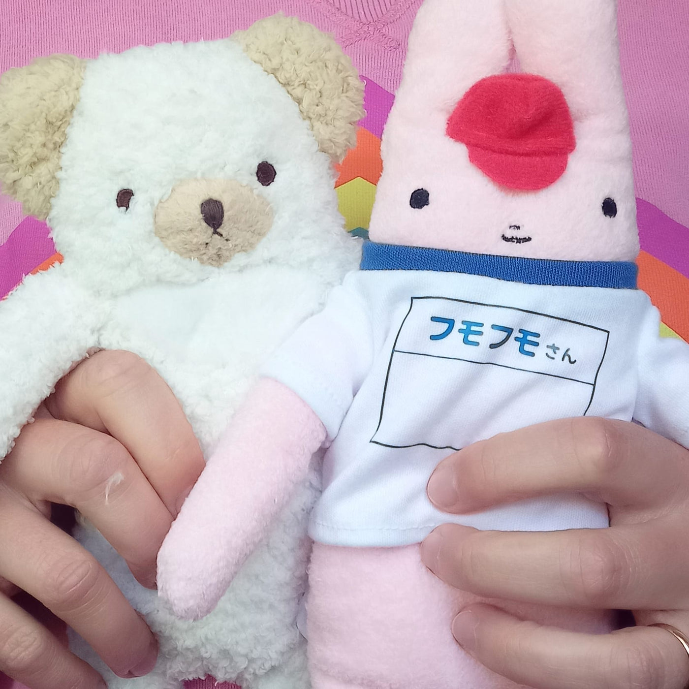 Fumofumo San Athletic Pink Bunny (20cm)