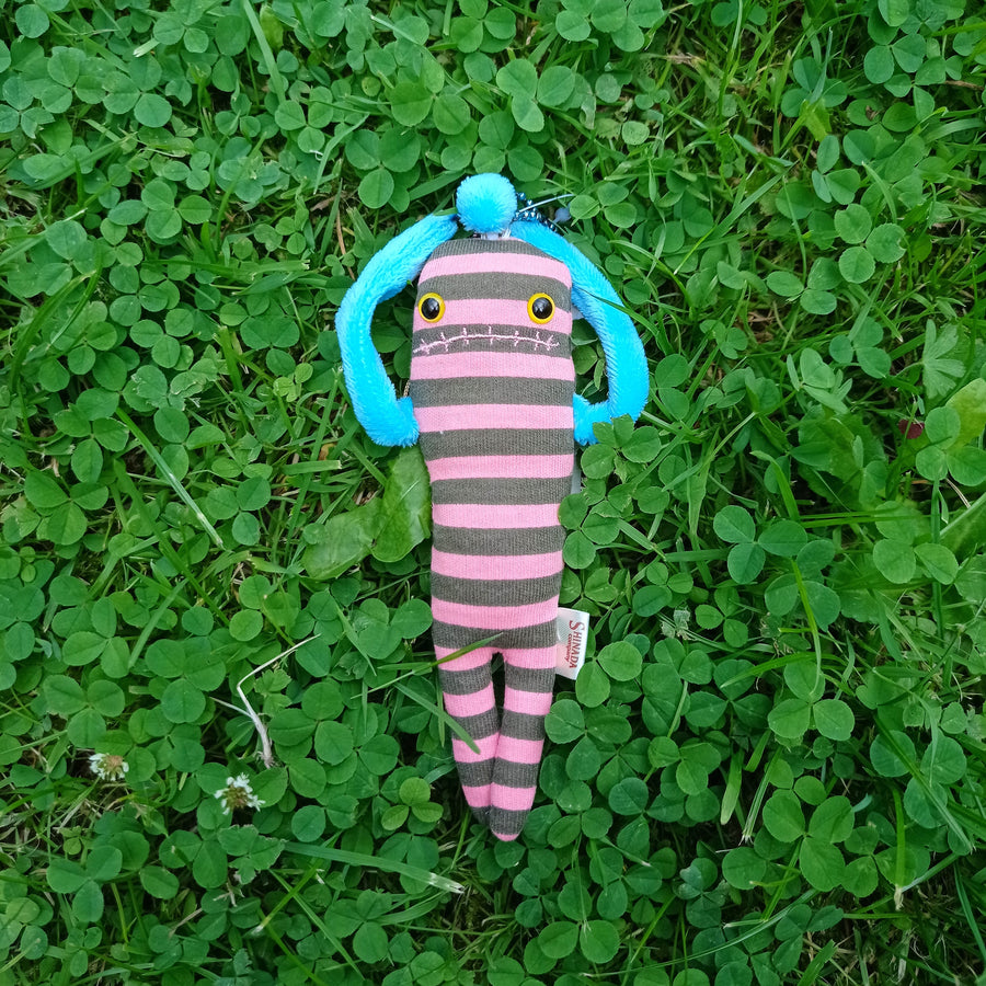 Small Stripey Mokeke Plush (13cm)
