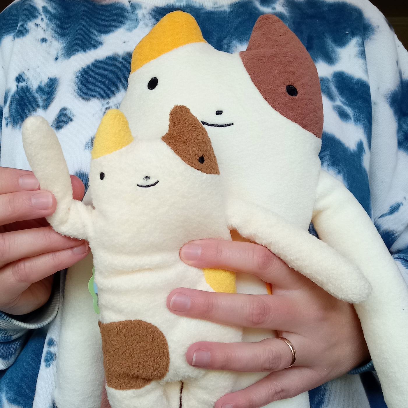 Fumofumo San Large Calico Cat (36cm)