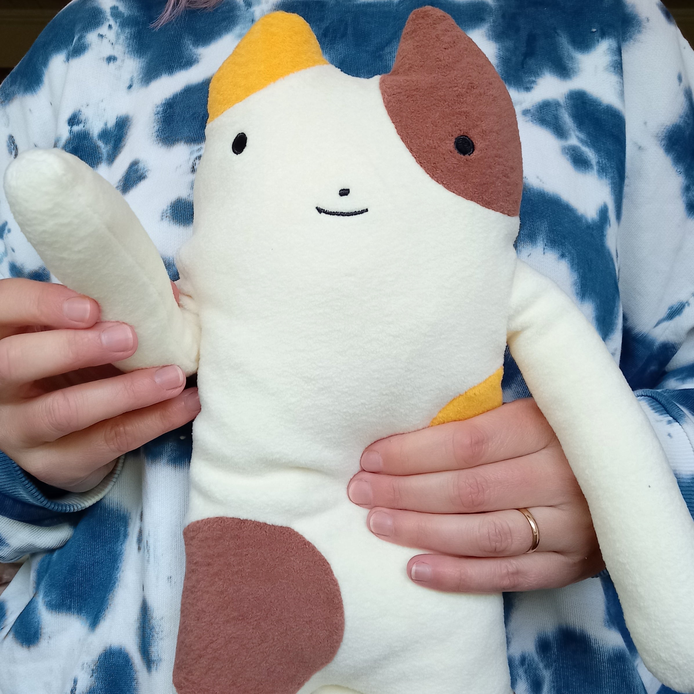 Fumofumo San Large Calico Cat (36cm)