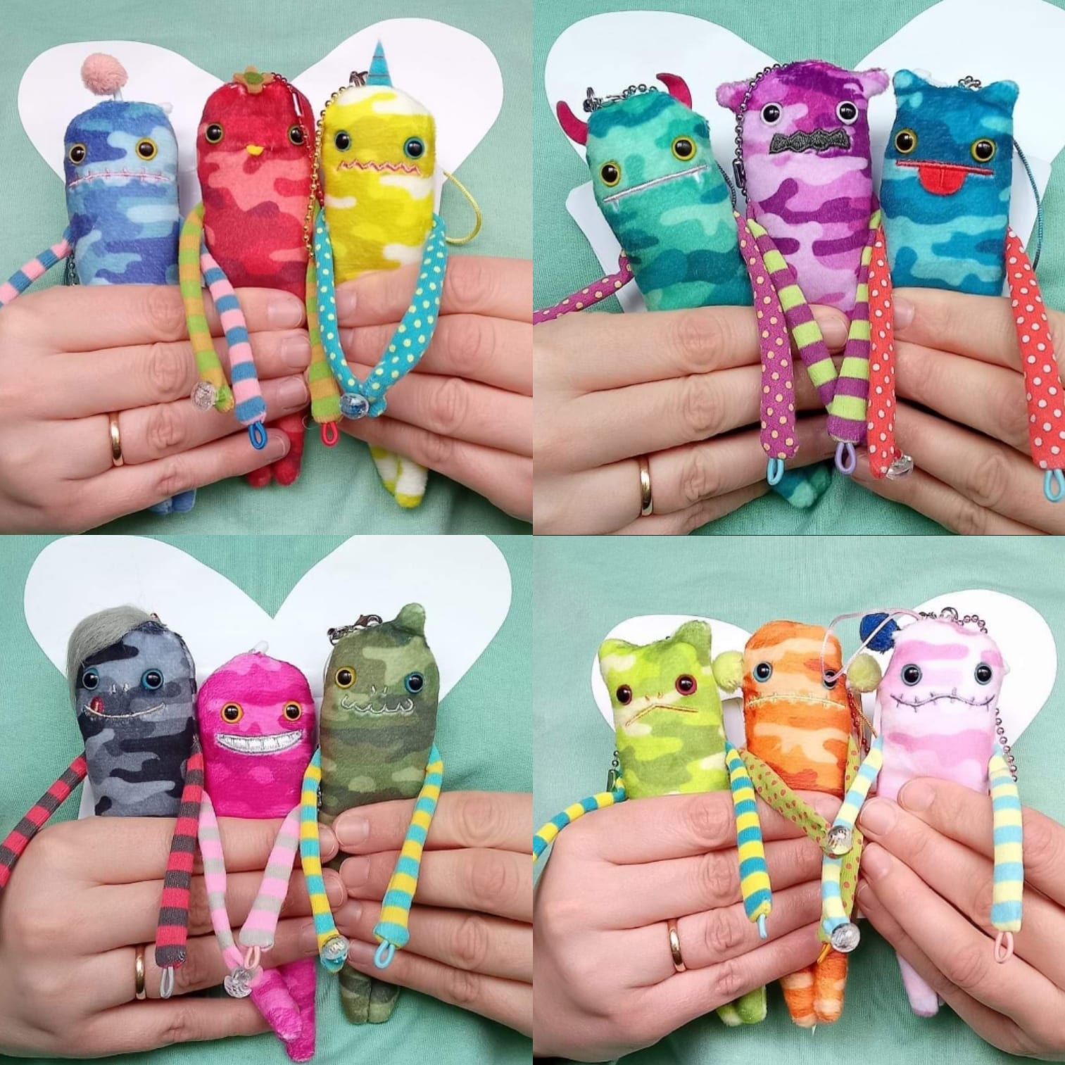 Small Mokeke Camoflage Plush (13cm) · Disco Waffle