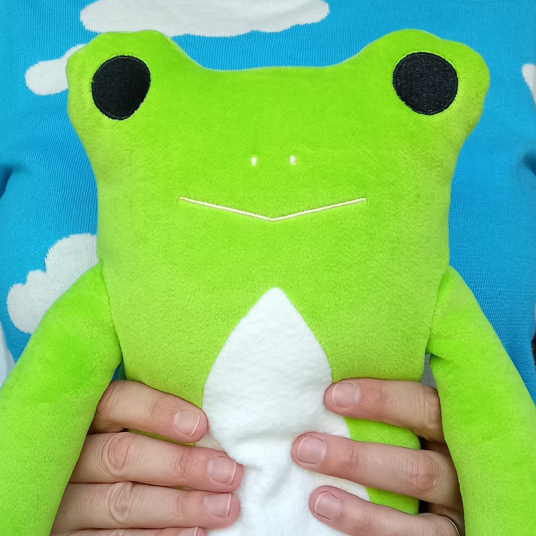 Fumofumo San Large Green Frog (36cm)