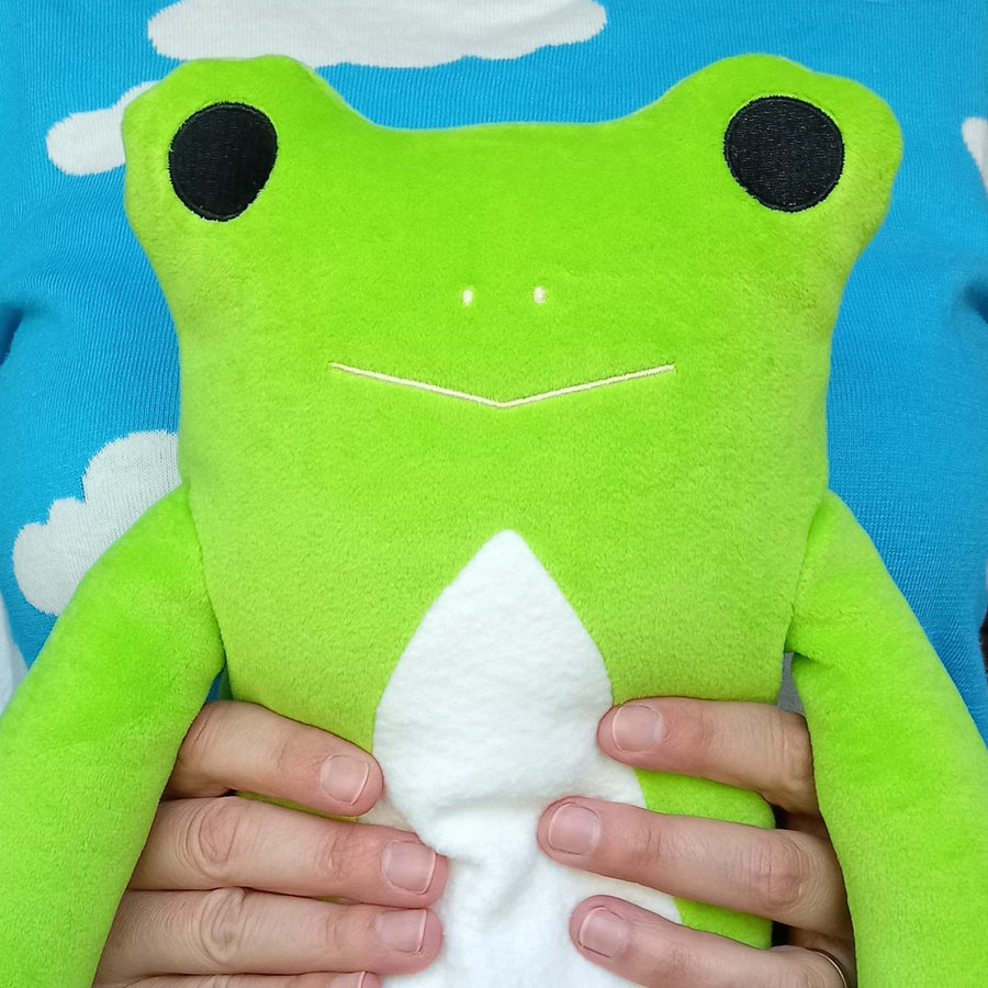 Fumofumo San Large Green Frog (36cm)