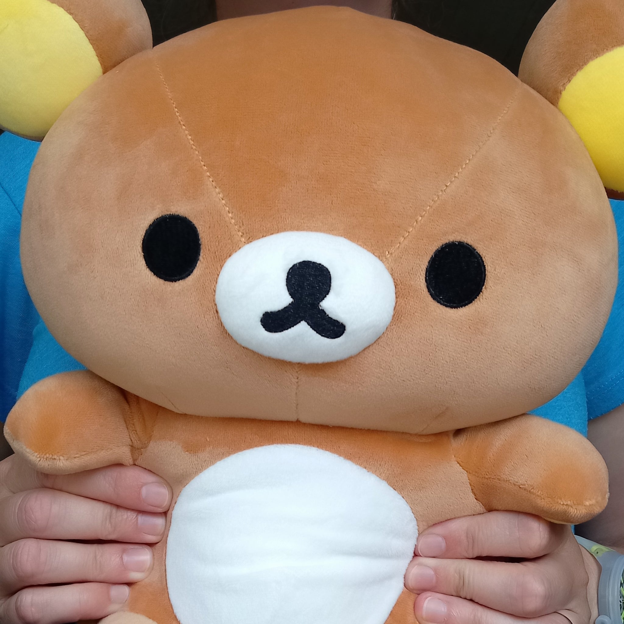 fluffy rilakkuma plush