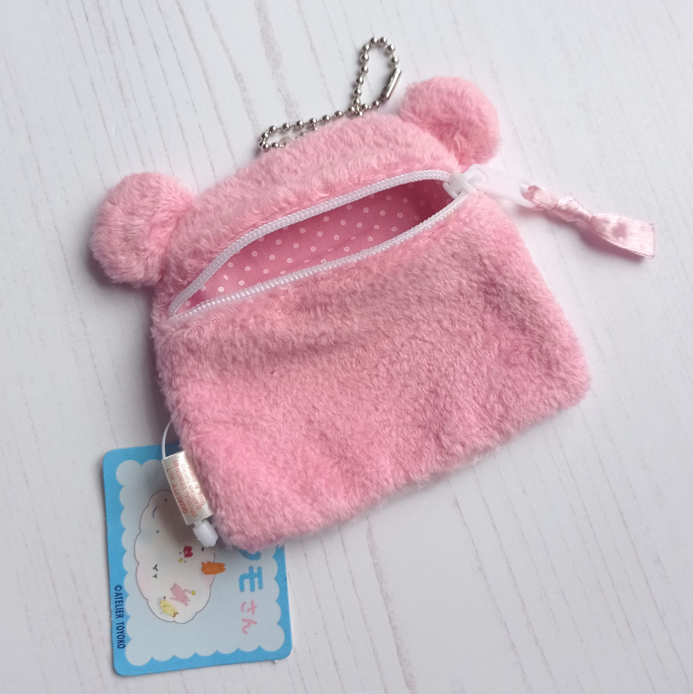 Fumofumo San Pink Hamster Mini Coin Purse (9cm)