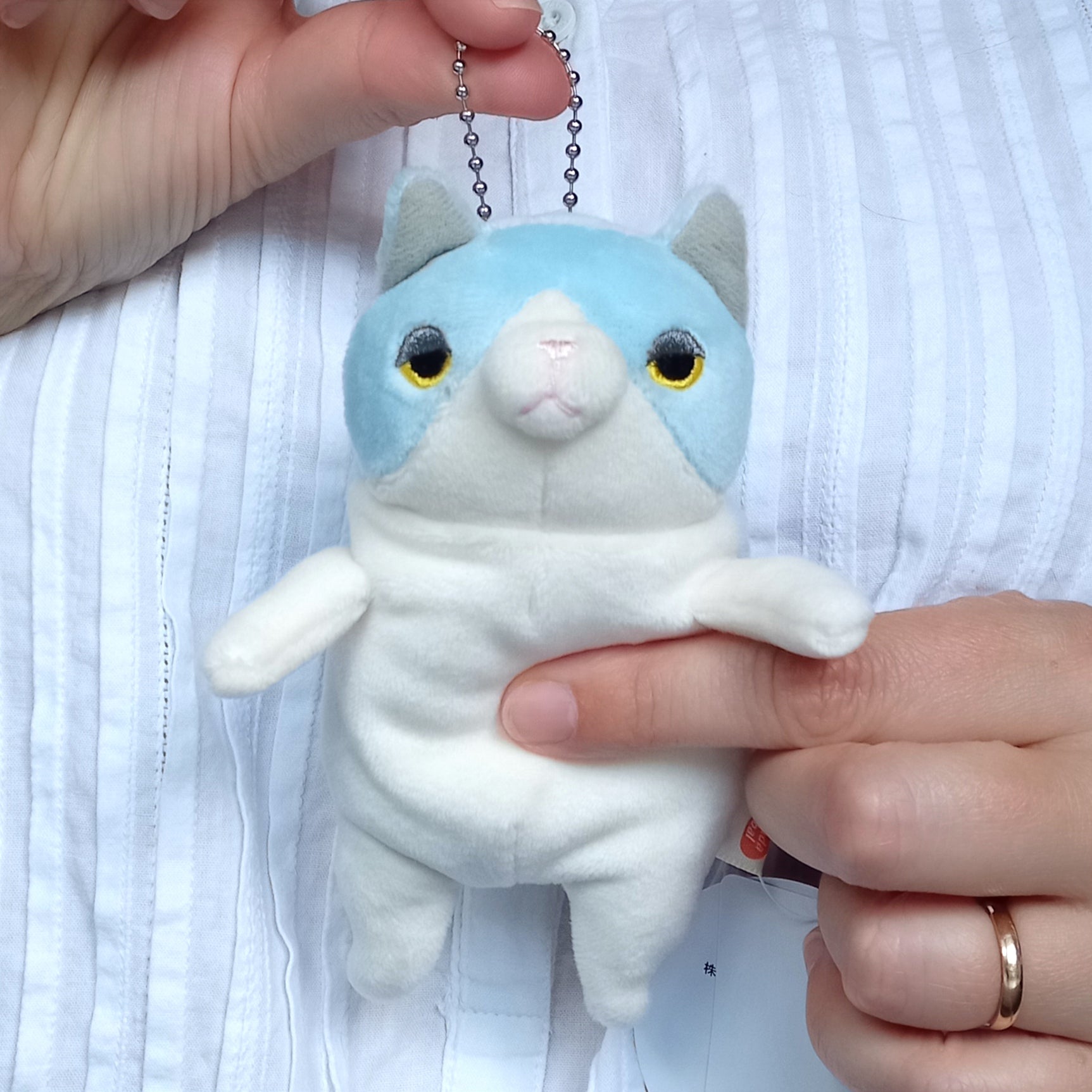 Mini Blue Mochi Cat (13 cm)