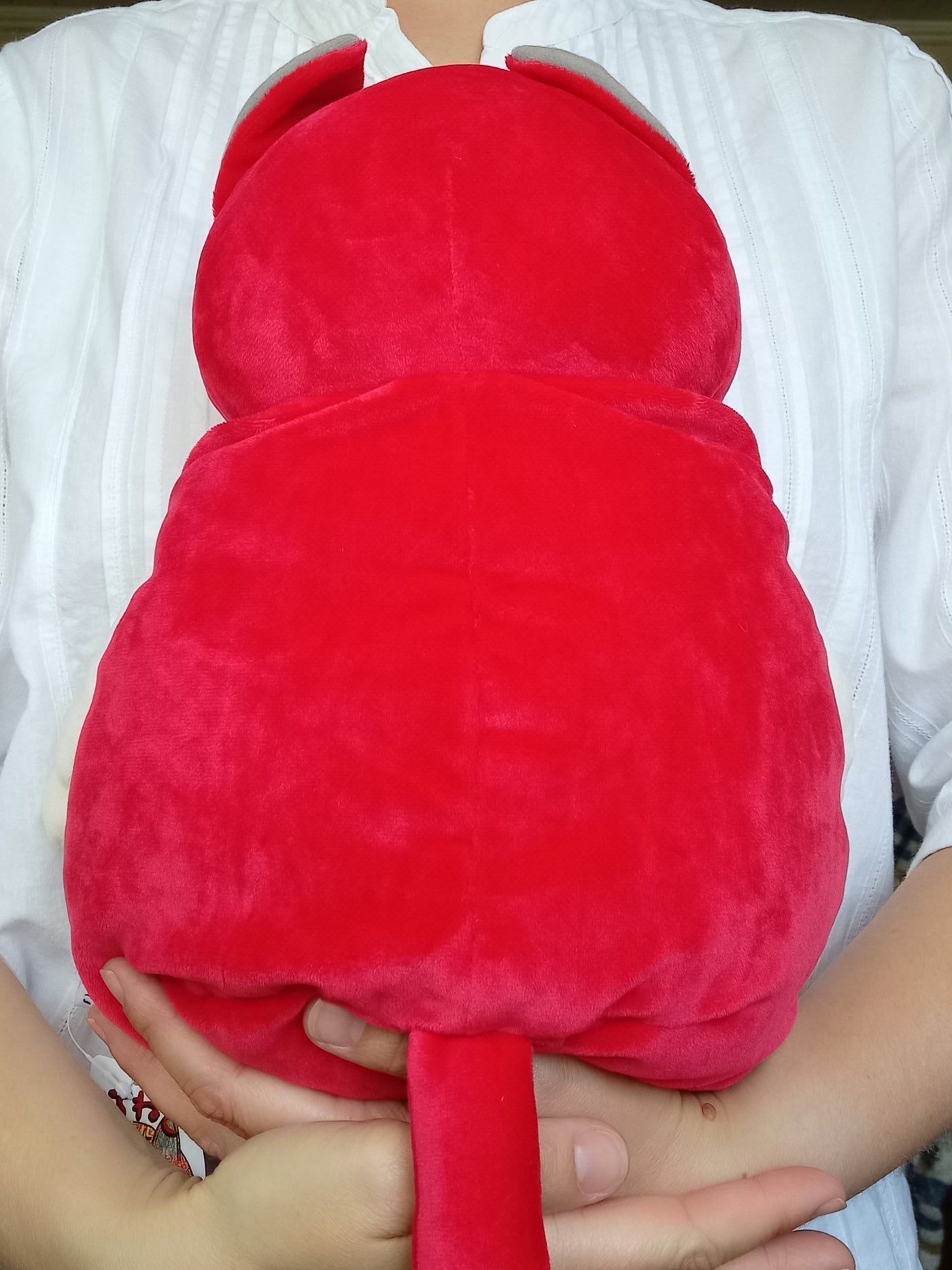 Large Red Mochi Cat (48 cm)