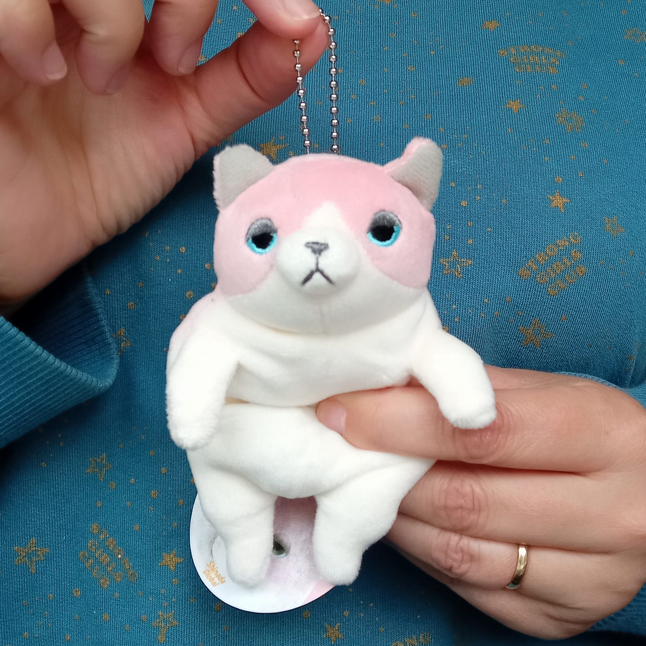 Mini Pink Mochi Cat (14 cm)