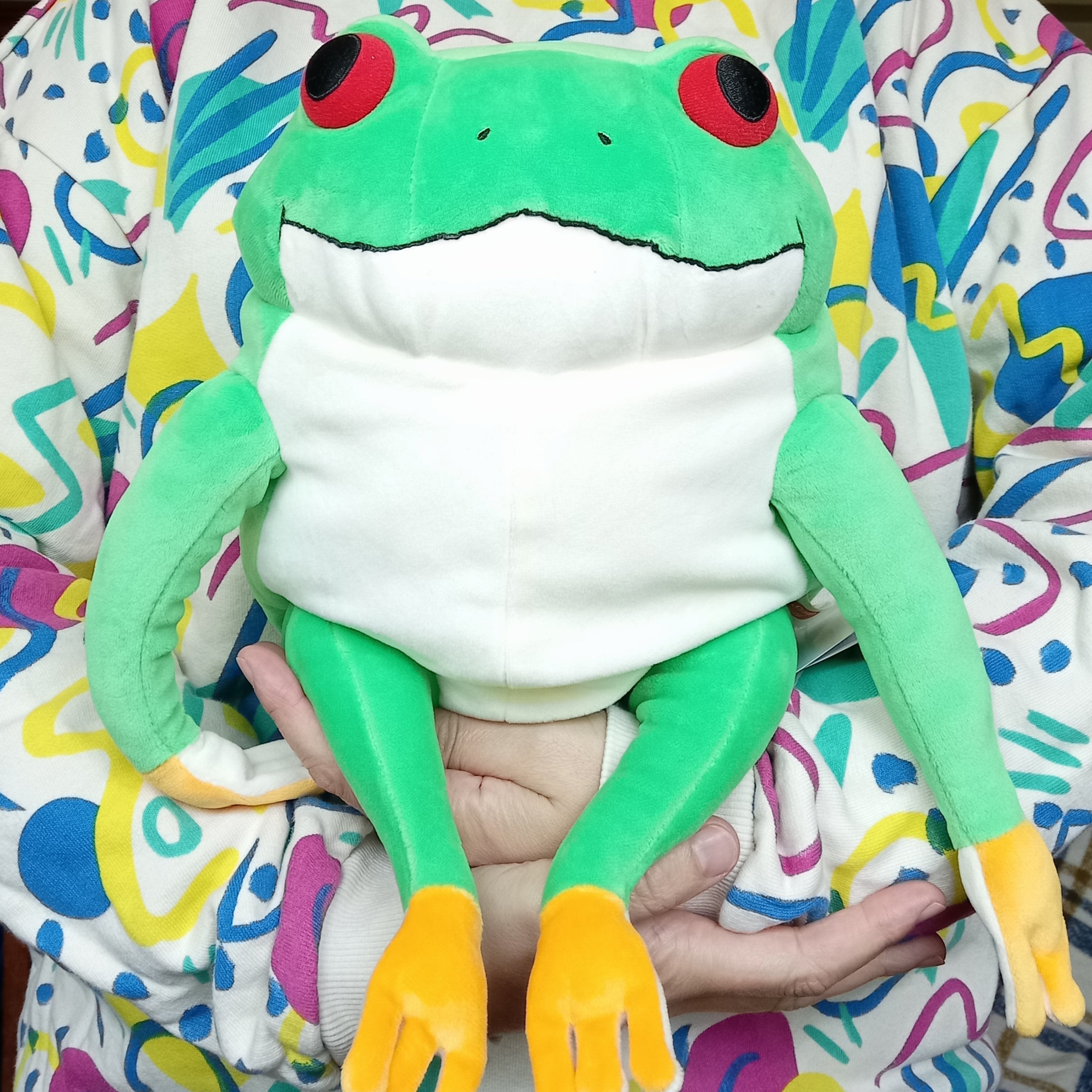 Large Green Mochi Frog (41 cm)