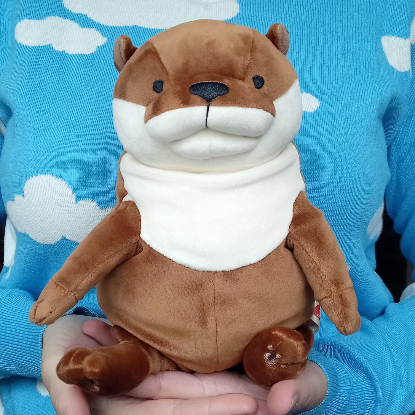 Medium Brown Mochi Otter (28 cm)