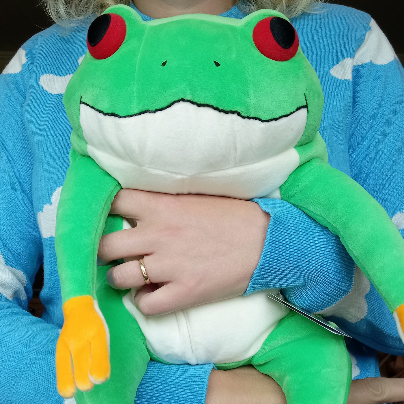 Large Green Mochi Frog (41 cm)