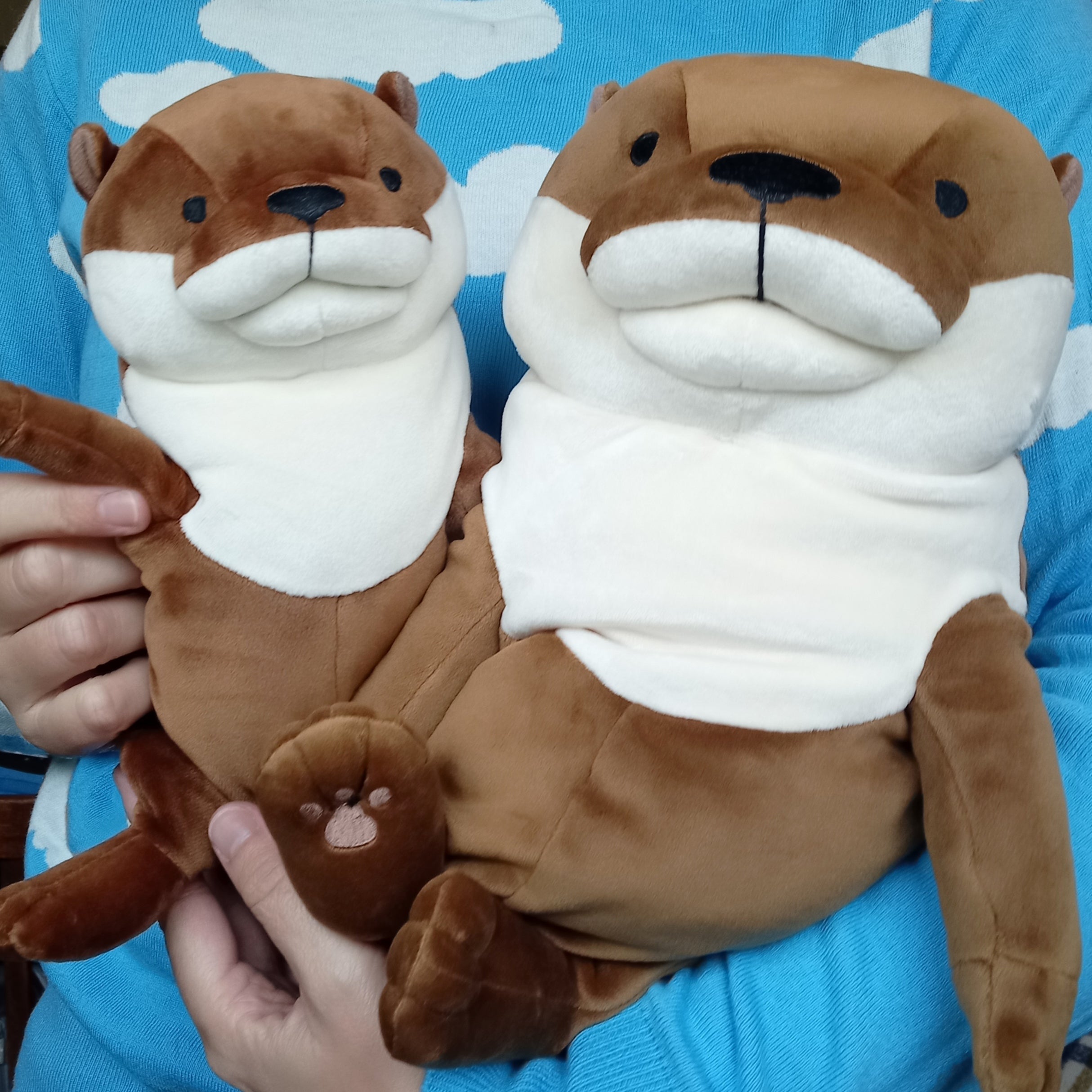 Large Brown Mochi Otter (42 cm)