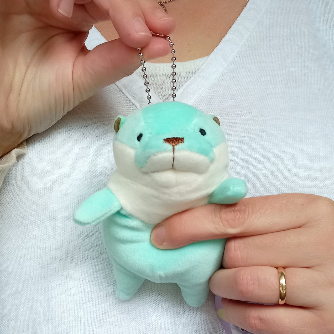 Mini Mint Mochi Otter (13 cm)