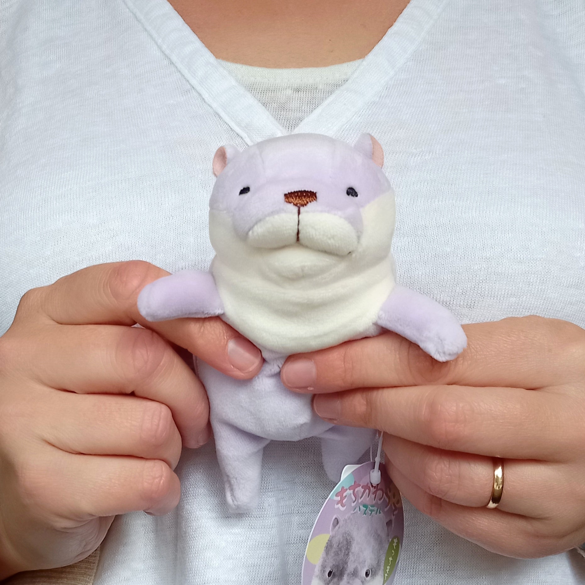 Mini Lilac Mochi Otter (13 cm)