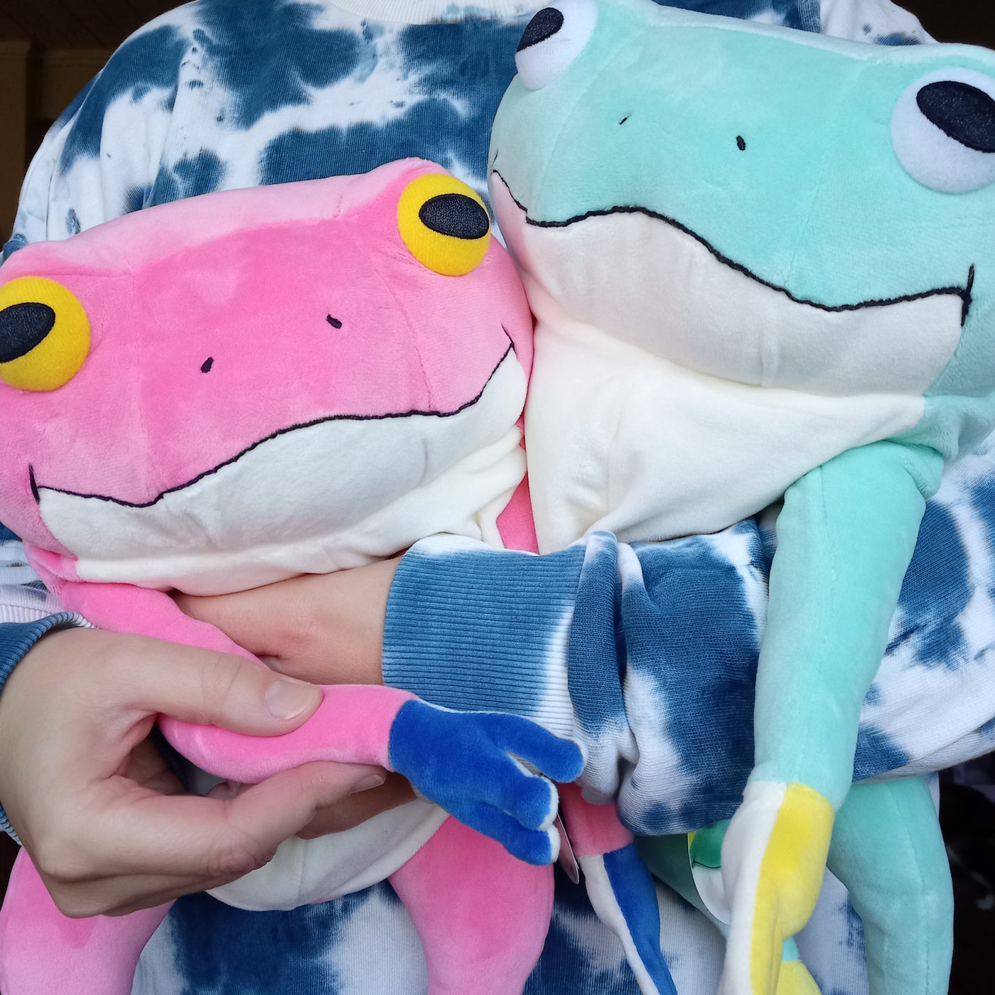 Large Blue Mochi Frog (41 cm)