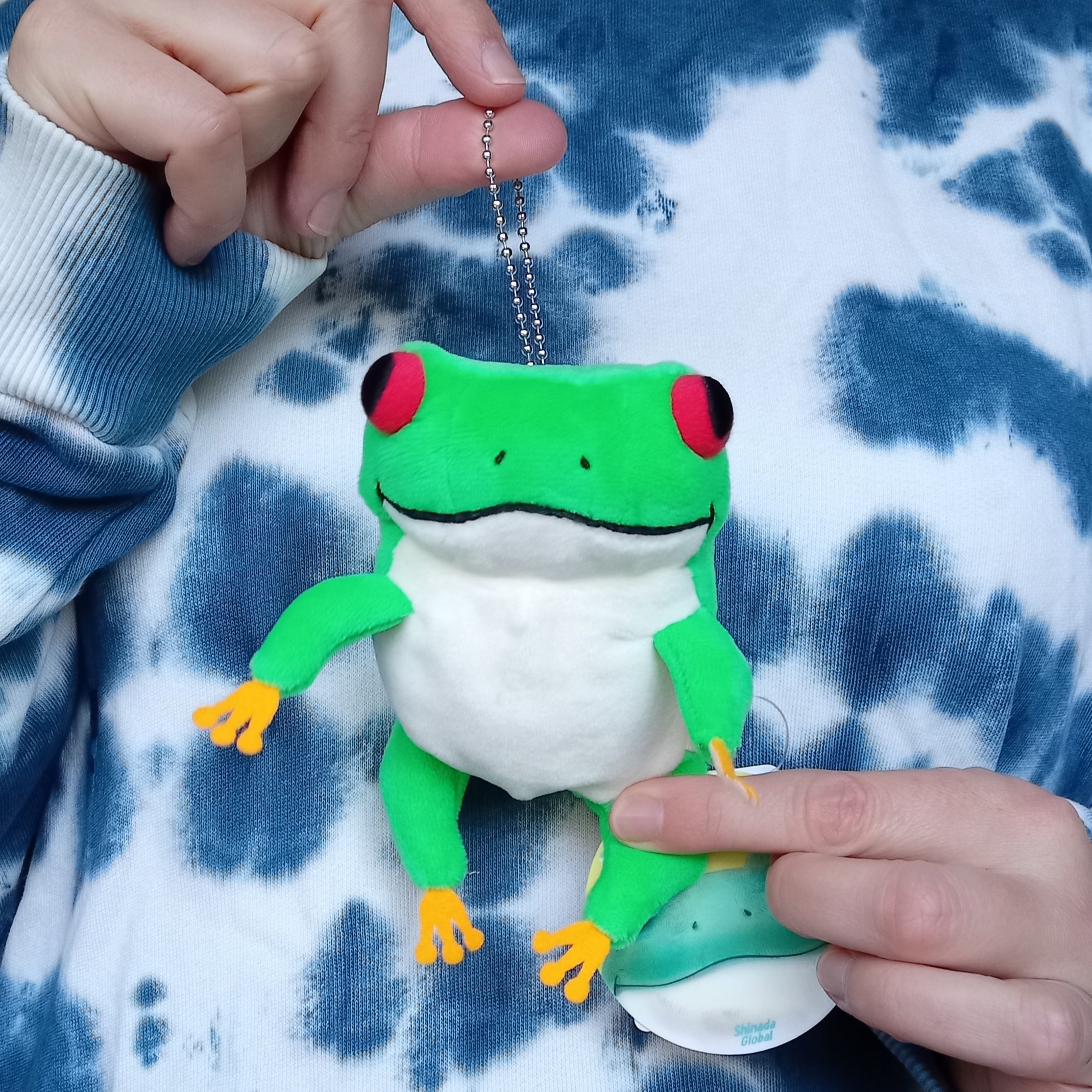 Mini Green Mochi Frog (13 cm)