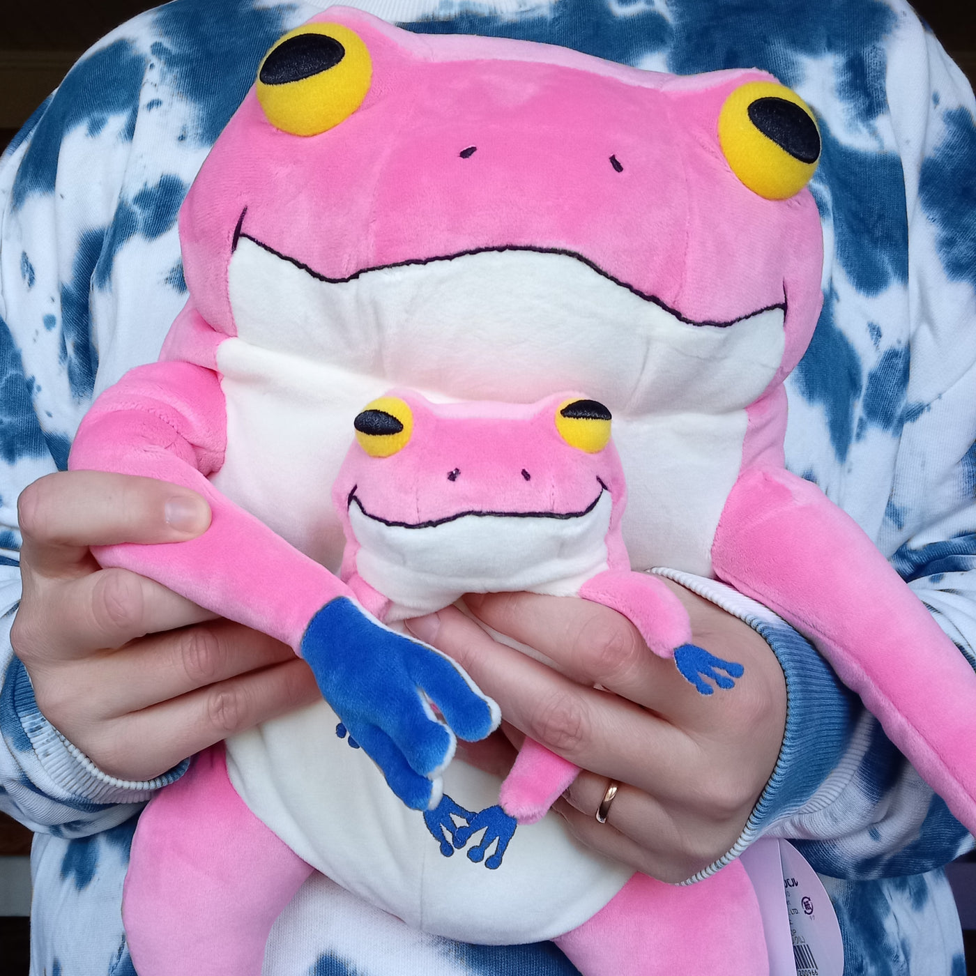 Large Pink Mochi Frog (41 cm)