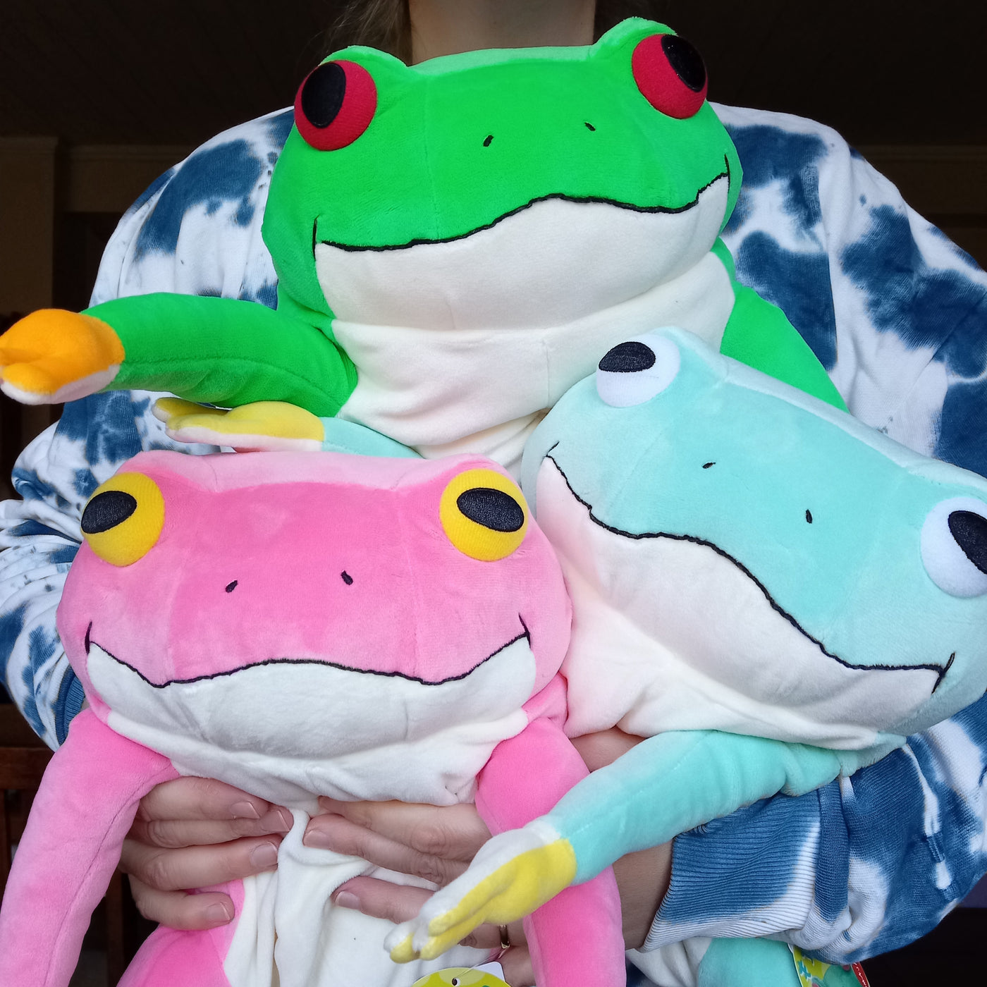 Large Pink Mochi Frog (41 cm)