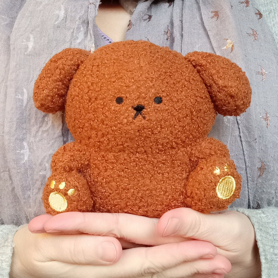 Brown Puppy Fuwatto Time Plush (13 cm)