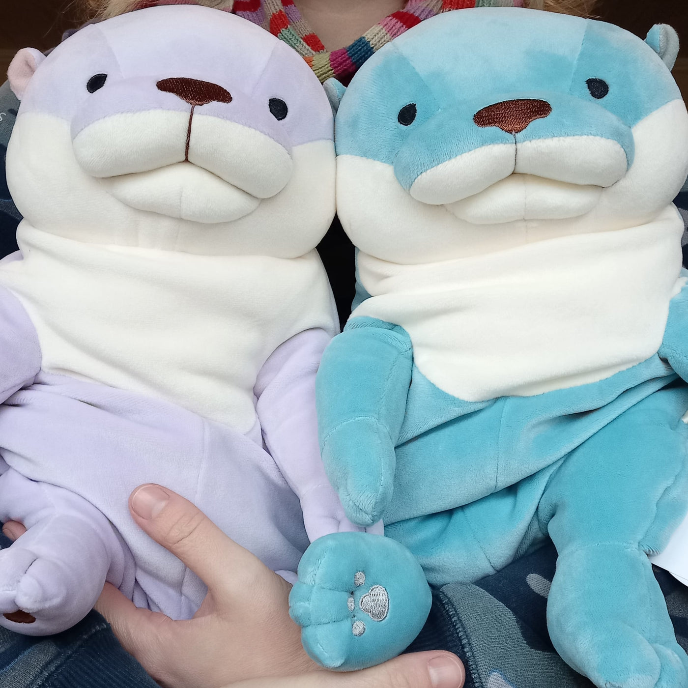 Large Blue Mochi Otter (42 cm)