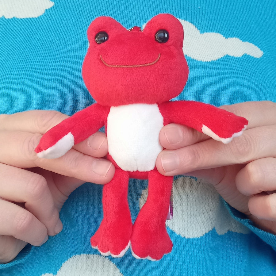 Small Red Pickles the Frog (14cm)