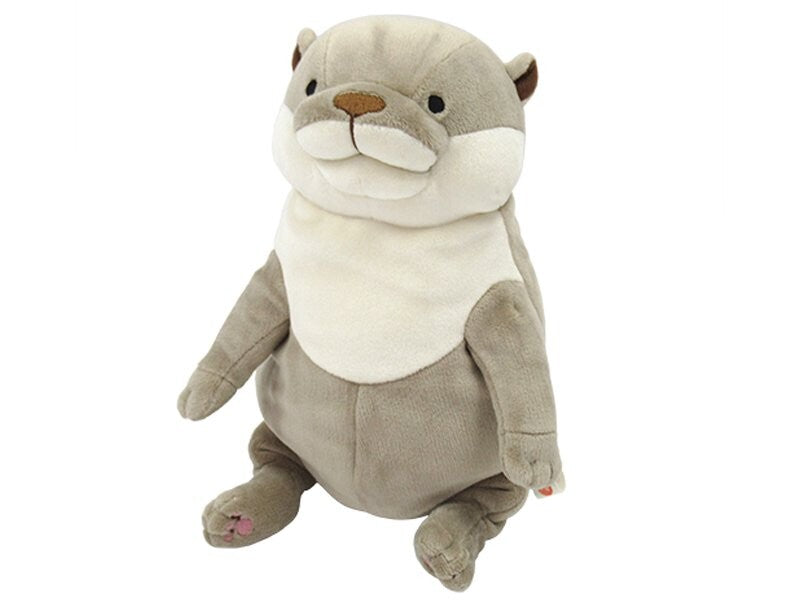 Medium Grey Mochi Otter (28 cm)