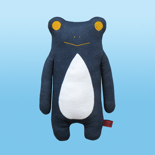 Fumofumo San Large Denim Style Frog (32cm)